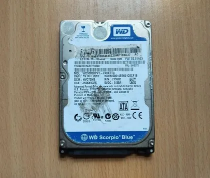 фото, Жорсткий диск WD5000BPVT 500GB 2.5 SATA