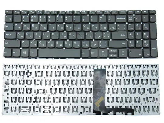 Клавиатура для Lenovo IdeaPad 330-15, 330-15IKB, 330-15ICH, 330-15ICN, S145-15IWL (RU Gray) OEM Ціна