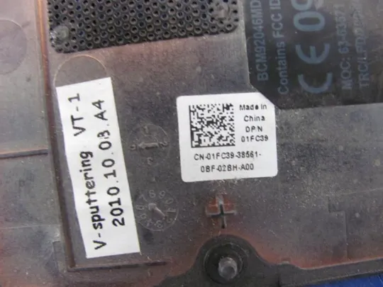 №32-10 сервісна кришка 01FC39 для Dell Inspiron M5010, N5010 оригінал Де купити