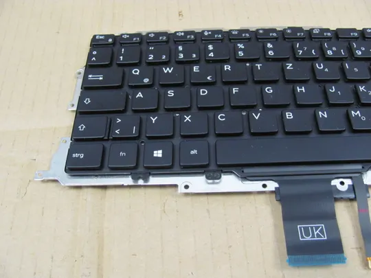 697-47 клавіатура робоча з підсвіткою 07FYT7 490.0G307.010G  для Dell Latitude 7300 E7300 5300  оригінал З аукціону