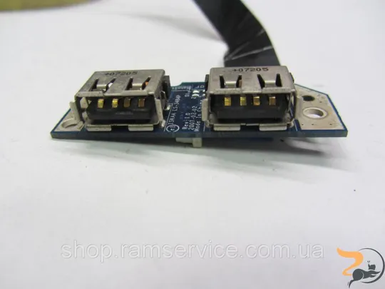 Ро’єми USB для ноутбука Toshiba Satellite A200, A205, *LS-3484P, б/в Ціна