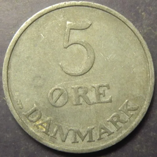 Купити 5 оре 1953 Данія