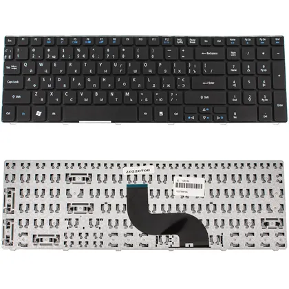фото, Клавіатура для ноутбука ACER (AS: 5236, 5336, 5410, 5538, 5553, EM: E440, E640, E730, G640) ukr, black