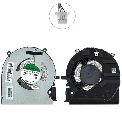 фото, Оригінальний вентилятор для ноутбука HP Victus 16-E (CPU FAN), 60W, (Кулер)