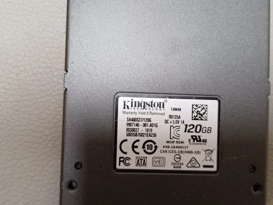 0555 SSD диск kingston 120GB 2.5&quot; SATA НІМЕЧЧИНА Продаж