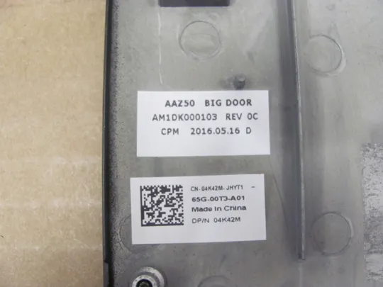 номер0763-8 Кришка дно піддон корпуса 04K42M AM1DK000103 для Dell Latitude E7270 оригінал Характеристики