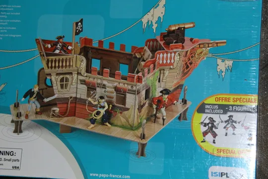 Купити ПІРАТСЬКИЙ ФОРТ пират PAPO Франція 90-100мм НОВИЙ В УПАКОВЦІ