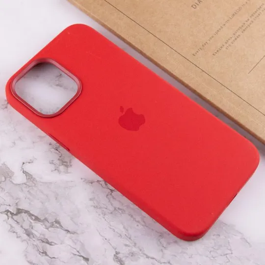 Чехол Silicone case (AAA) full with Magsafe and Animation для Apple iPhone 12 Pro Max (6.7") Недорого