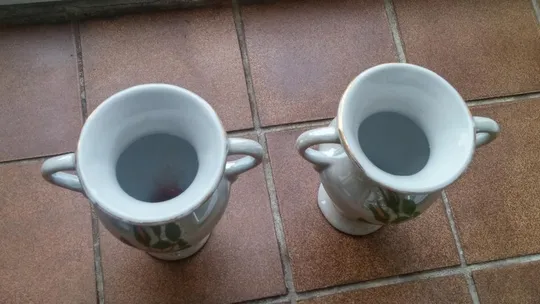 Ваза для цветов мини 2 шт советский фарфор БУ вази для квітів З аукціону