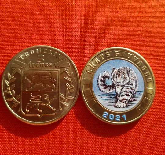 Тромлен остров 3 франка 2022г. UNC, Tromelin цв.тампопечать UNC Ціна