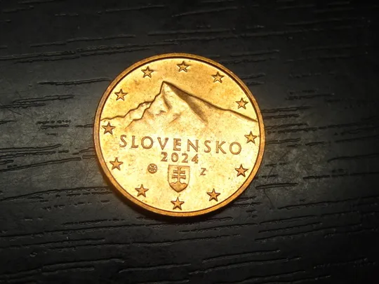 5 євроцентів 2024 Словаччина Ціна