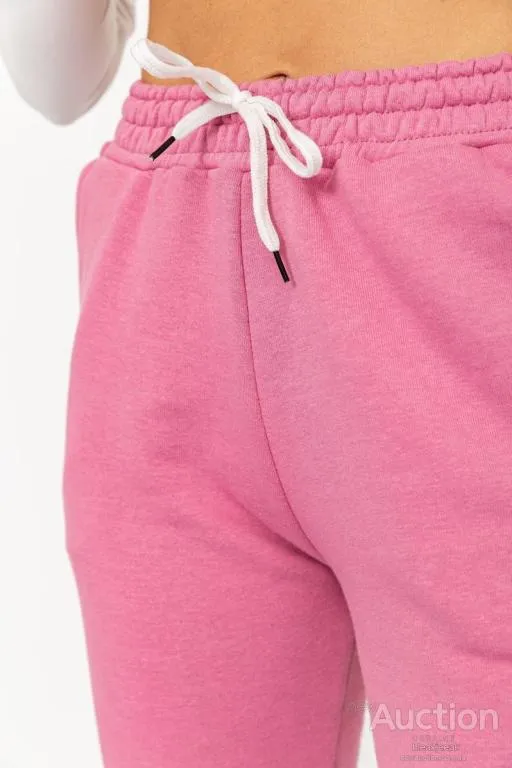 Спорт штаны женские демисезонные, цвет розовый, 226R025 Де купити