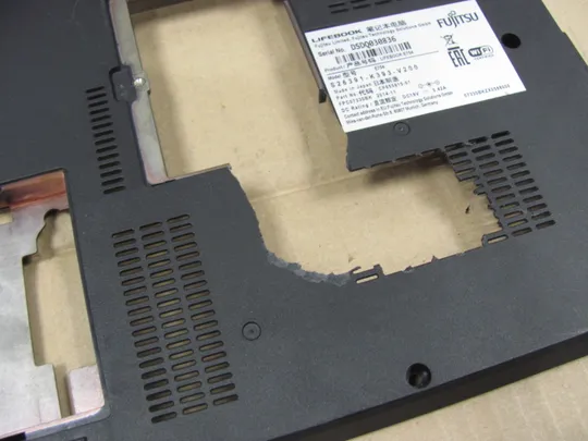 733-1 Кришка дно піддон корпуса для FUJITSU LIFEBOOK E753 E754 оригінал З аукціону