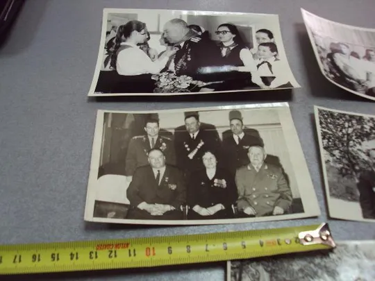 фотография два герой советского союза гсс лот 5 шт №12098 З аукціону