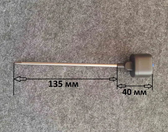Термометр кухонний -50 +300 градусів харчовий занурювальний зонд з батарейкою Недорого
