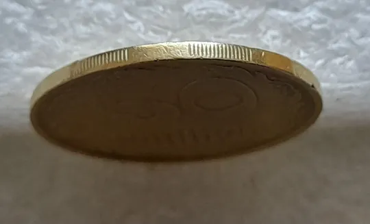 (1831) 50 копійок 1992 1АГм (трапеція), поворот (порушення соосності) (50 копеек 1992 1АГм брак) Де купити