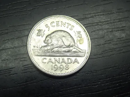 фото, 5 центів 1998 Канада
