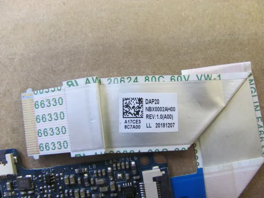 номер0991-14 плата підлючення клавіатури CAZ30 LS-E114P NBX0002AH00 для DELL Precision  7730 M7730 оригінал Де купити