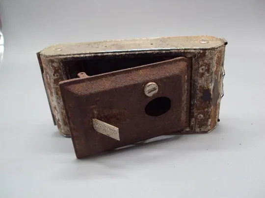 Фотоаппарат тушка Кодак гармошка корпус Kodak металл размер 15,5 х 8 см №14730с Ціна