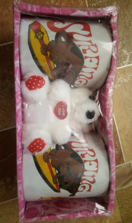 фото, Подарочный набор 2 чашки + игрушка