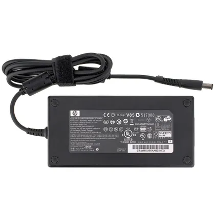 фото, Блок живлення для ноутбука HP 19.5V, 10.3A, 200W, 7.4*5.0-PIN, black (без кабеля !)