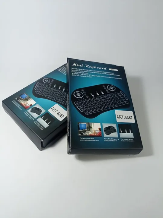 Купити Клавіатура міні Bluetooth з підсвічуванням LED KEYBOARD-i8-LED