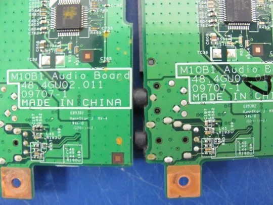 номер0024-27 AUDIO SD плата 48.4GU02.011 48.4MY02.011 для MEDION Akoya E6214 P6630 оригінал Де купити