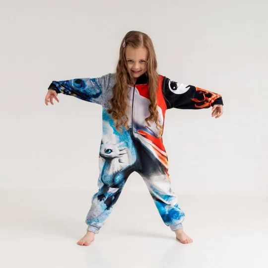 Купити Кигуруми для детей до 3 лет 3D Фурия 3878_0_104 16992 104 см