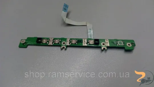 Додаткова плата, Мультимедійні кнопки, для ноутбука Acer Aspire 5920, ZD1, DAZD1TH16C0, б/в Ціна