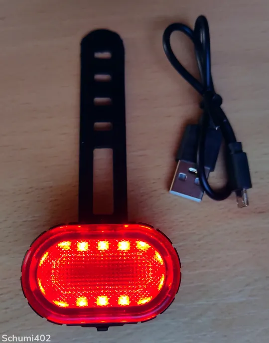 Велосипедний попереджувальний ліхтар LED Ціна