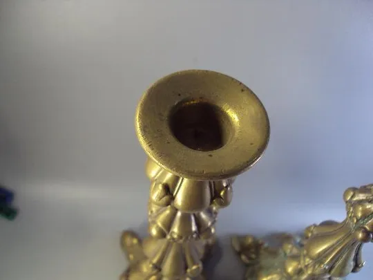 Подсвечники пара подсвечник Варшава высота 25-26 см лот 2 шт (№1525) №10626 З аукціону