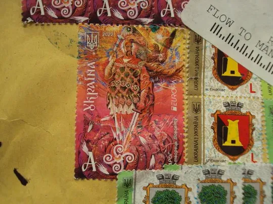 конверт отправка украина сша возврат №15214 Інтернет-аукціон