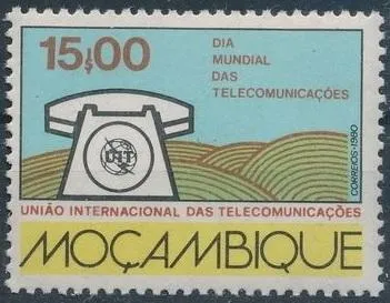 фото, Мозамбик UIT Телекоммуникации 1980