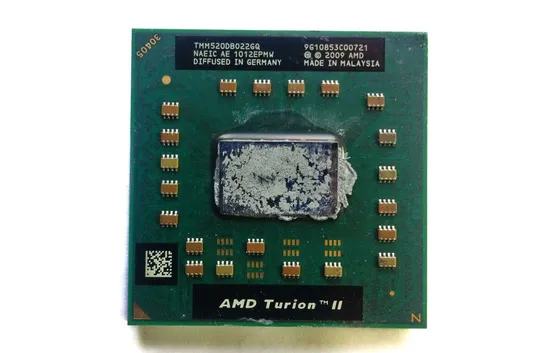 AMD Turion II M520 2.30GHz/1Mb/3.6 GT/s (2x ядра) мобильный процессор Caspian TMM520DBO22GQ Socket S Ціна