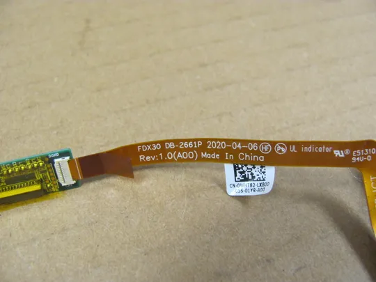 840-46 шлейф FDX30 DB-2661P 0WHT82 DC02C00NP00  для DELL Latitude 13 7310 2-in-1 оригінал Продаж