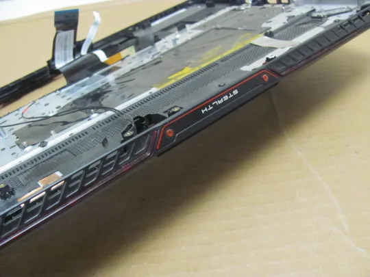 номер0945-20 Кришка панель палмрест клавіатура підсвітка  V143422FK1 3077B1C216  для  MSI GS73 GS73VR оригінал Інтернет-аукціон