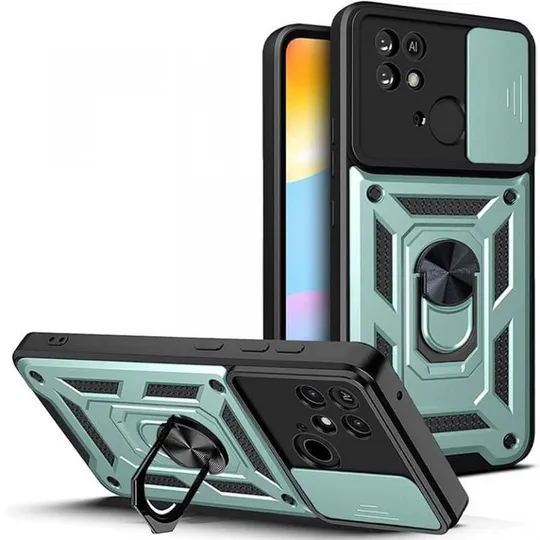 Ударопрочный чехол Camshield Serge Ring для Xiaomi Poco C40 Ціна