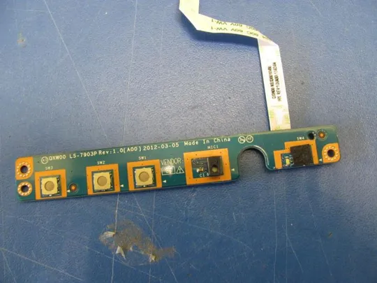 №43-6 Плата кнопок звуку LS-7903P для Dell Latitude E5430 оригінал З аукціону