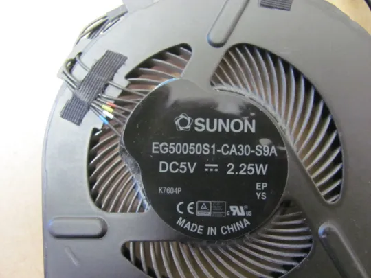 номер1035-3  Вентилятор кулер FAN EG50050S1-CA30-S9A  для Lenovo Thinkpad T480 T470 A485 A475  оригінал З аукціону