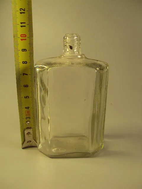 Купити Бутылка флакон бутылочка одеколон стекло высота 10,2 см №11268