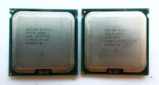 пара 4х ядерных процессоров Intel Xeon E5420 ( 2.50GHz, 12M, 1333MHz) LGA771 Ціна