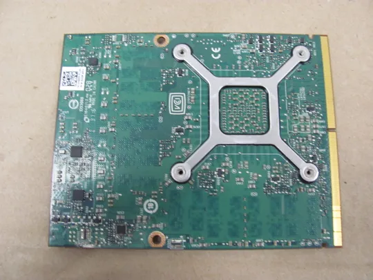 Купити номер0998-5 відеокарта 0H99YY Nvidia Quadro N16E-Q1-A1 M3000M M3000 GDDR5 4GB   для DELL Precision 17 7710 M7710  оригінал