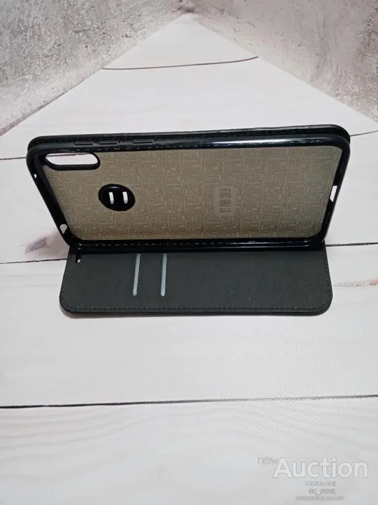 Чохол-книжка Leather Folio (high copy) для Huawei Y7 Pro 2019  чорний Продаж