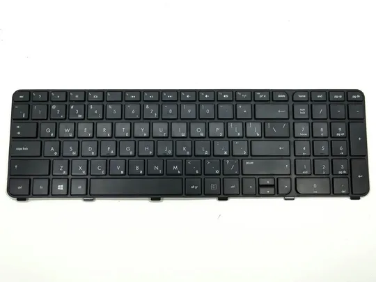 Клавиатура для HP dv7-7001sr, dv7-7002er, dv7-7003er, dv7-7005er, dv7-7005sr ( RU Black с рамкой ). З аукціону
