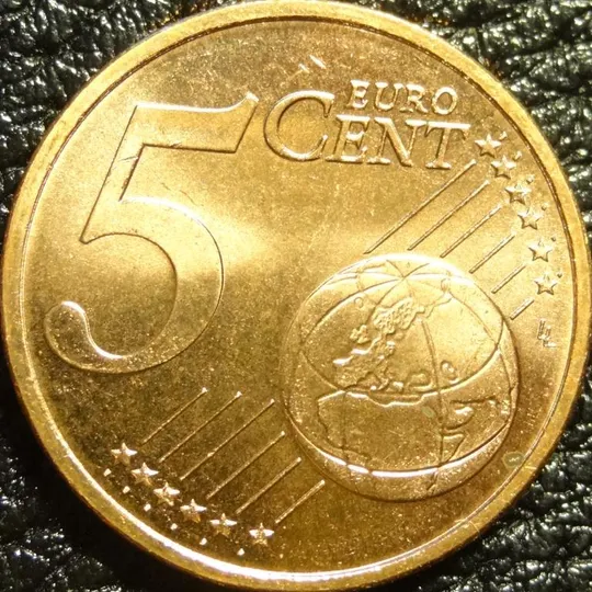 Купити 5 євроцентів 2002 F Греція (з буквою F) UNC