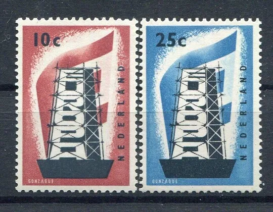 Нидерланды Европа СЕПТ 1956 Ціна