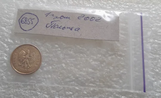 (6855) 1 грош 2002 Польща, Польша, Polska Продаж