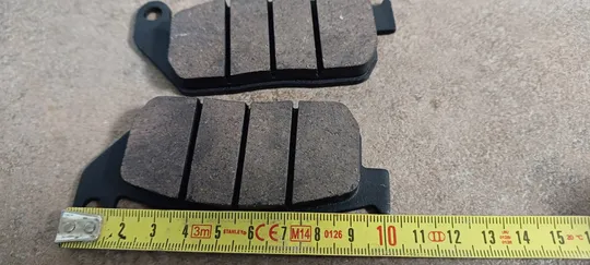 Гальмівні колодки Cyleto передні та задні для XL 883 Sportster,XL 1200C Sportster. в Україні