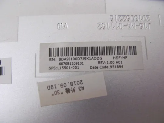 606-14 кришка матриці 6070B1209101 L15501-001  для HP EliteBook 840 G5 840 G6, 745 G5, 745 G6  оригінал На торгах