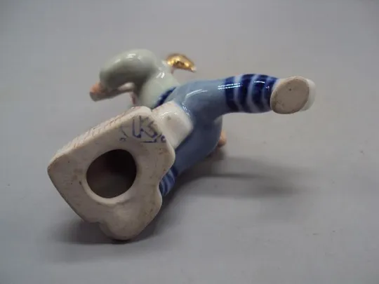 Фигура фарфор Коростень субботник Буденовец с киркой красноармеец 9,6 см под реставрацию №2969 Де купити